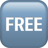 Apple FREE button