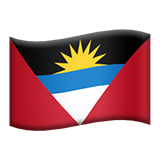 Apple flag: Antigua & Barbuda