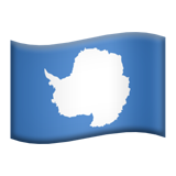 Apple flag: Antarctica