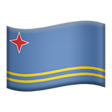 Apple flag: Aruba