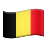 Apple flag: Belgium