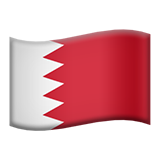 Apple flag: Bahrain