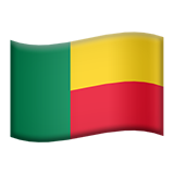 Apple flag: Benin