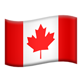 Apple flag: Canada