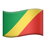 Apple flag: Congo - Brazzaville