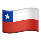 Apple flag: Chile