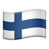 Apple flag: Finland
