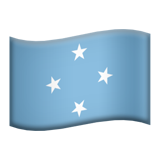Apple flag: Micronesia