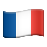 Apple flag: France