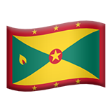 Apple flag: Grenada
