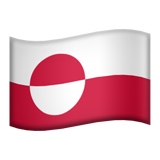 Apple flag: Greenland