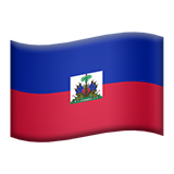 Apple flag: Haiti