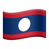 苹果 老挝国旗