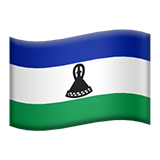 Apple flag: Lesotho