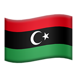 Apple flag: Libya