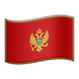 Apple flag: Montenegro