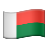 Apple flag: Madagascar