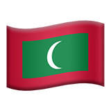 苹果 马尔代夫国旗