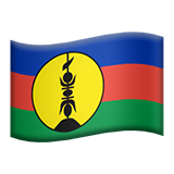 Apple flag: New Caledonia