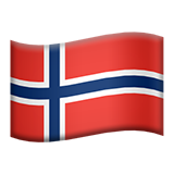 Apple flag: Norway