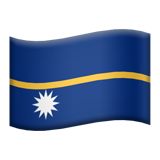 苹果 瑙鲁国旗