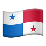 Apple flag: Panama