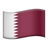 Apple flag: Qatar