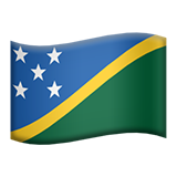 Apple flag: Solomon Islands