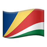 Apple flag: Seychelles