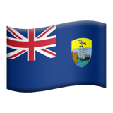 Apple flag: St. Helena
