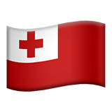 Apple flag: Tonga