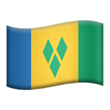 Apple flag: St. Vincent & Grenadines
