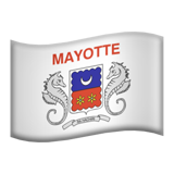 Apple flag: Mayotte