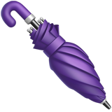 Apple closed umbrella