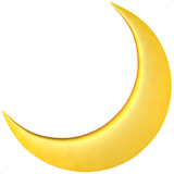 Apple crescent moon