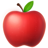 Apple red apple