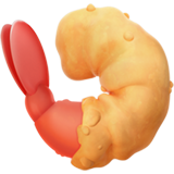 Apple fried shrimp
