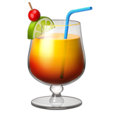 Apple tropical drink