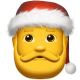 Apple Santa Claus