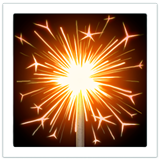 Apple sparkler