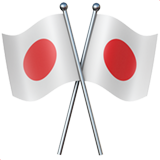 Apple crossed flags