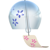 Apple wind chime