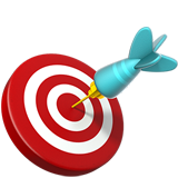 Apple bullseye