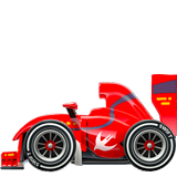 Apple racing car