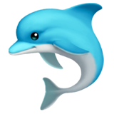 Apple dolphin