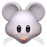 Apple mouse face