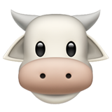Apple cow face