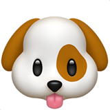 Apple dog face