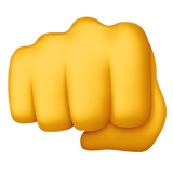 Apple oncoming fist