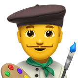 Apple man artist